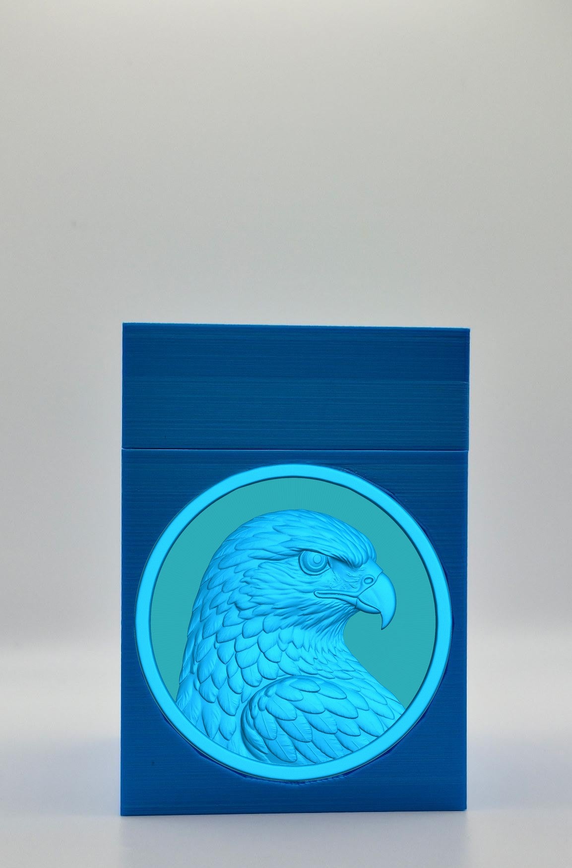 Eagle Card Box — Blue