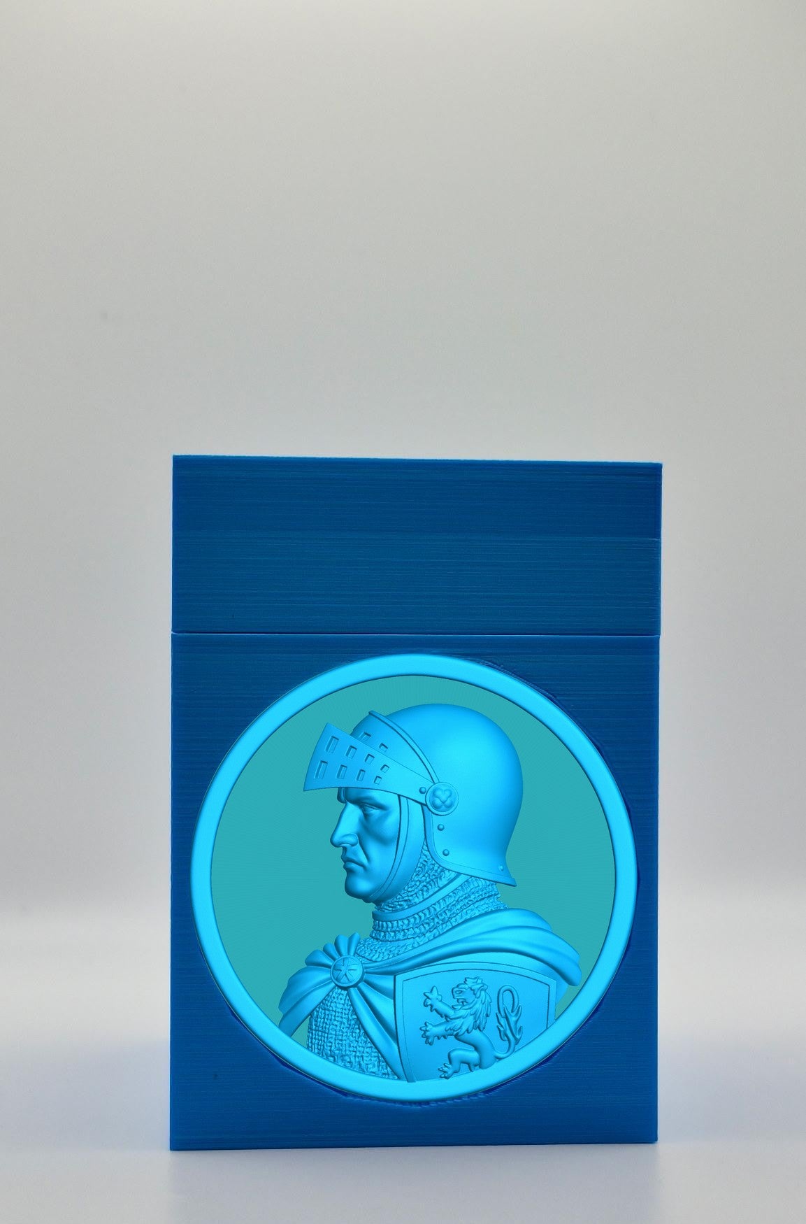 Knight Card Box — Blue
