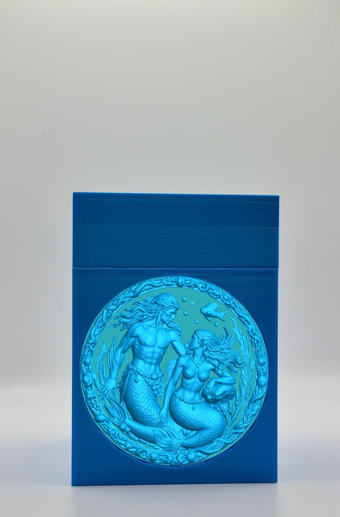 Merfolk Card Box — Blue