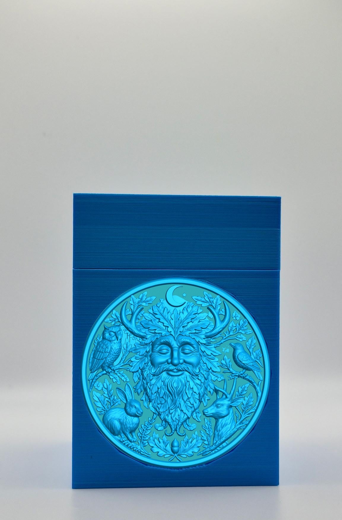 Tree Spirit Card Box — Blue