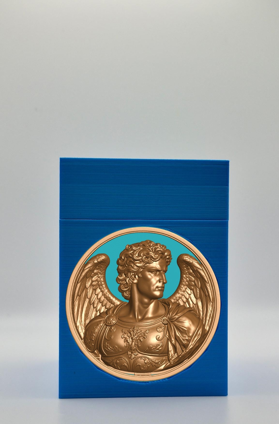 Angel Card Box — Blue