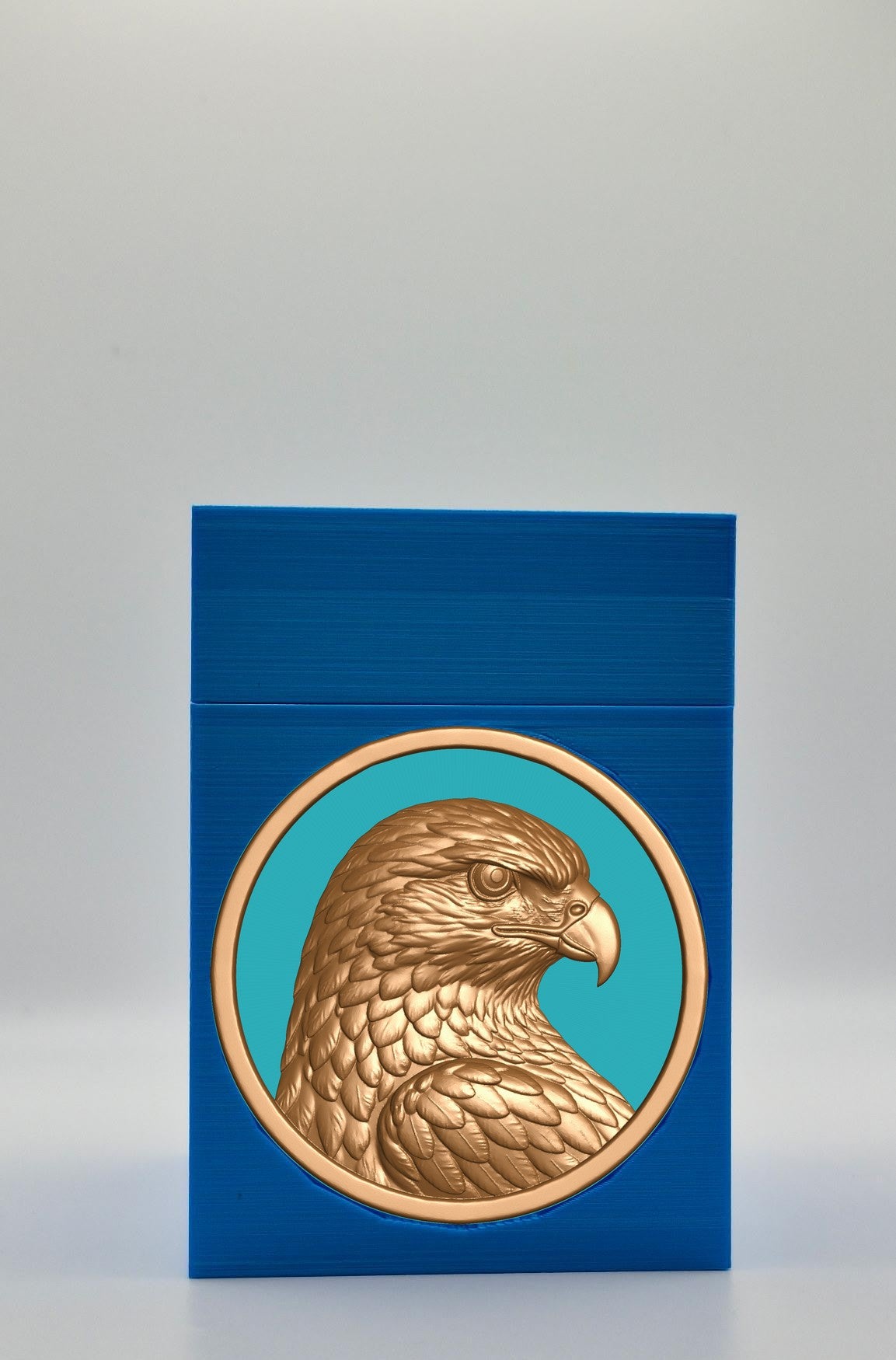 Eagle Card Box — Blue