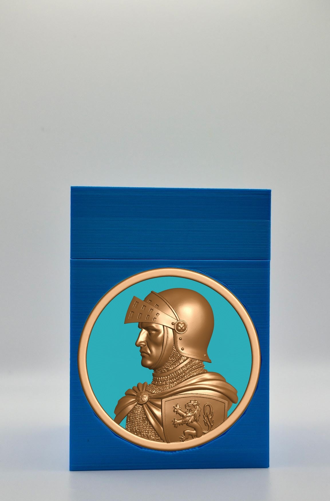 Knight Card Box — Blue