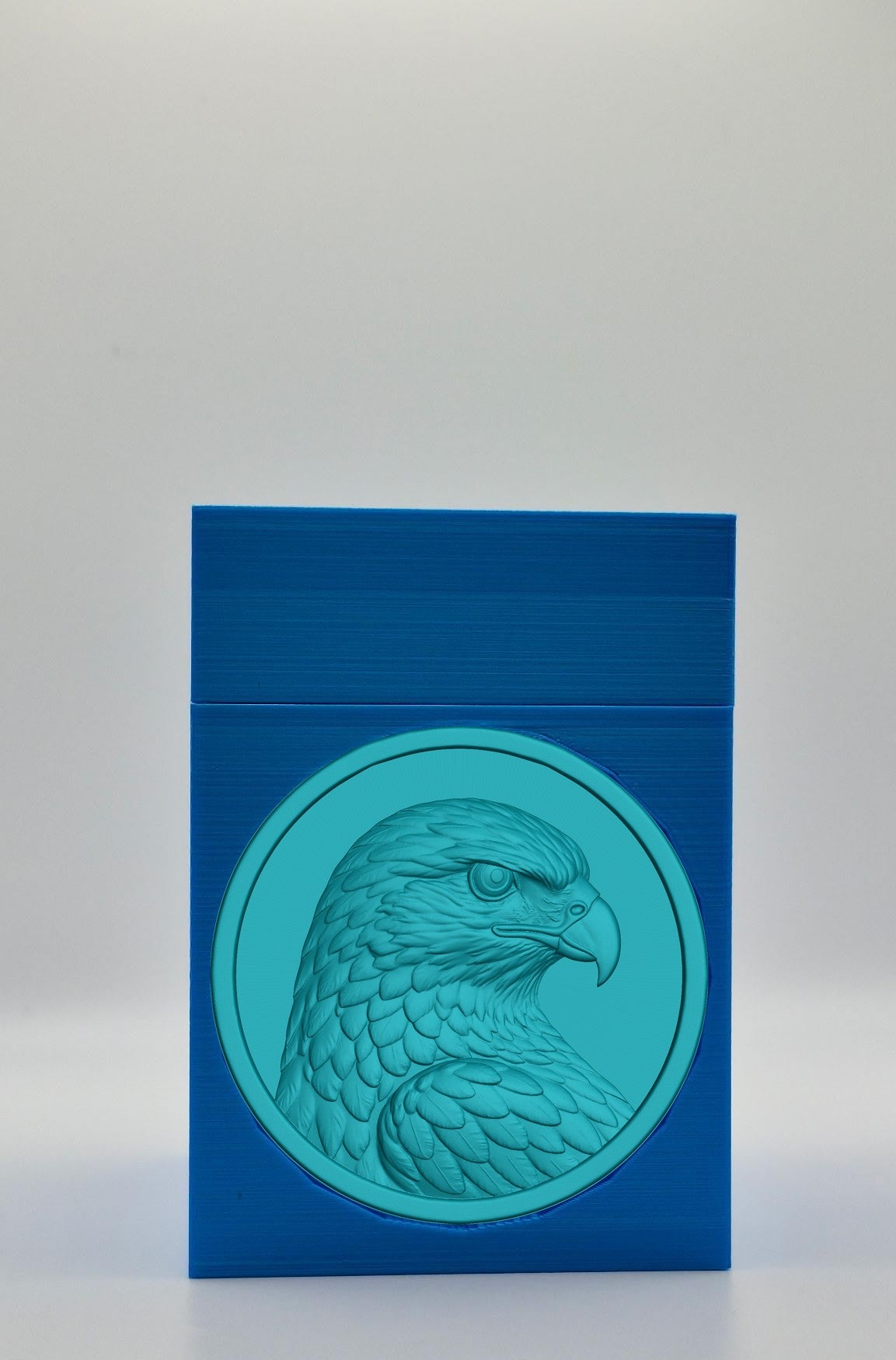 Eagle Card Box — Blue
