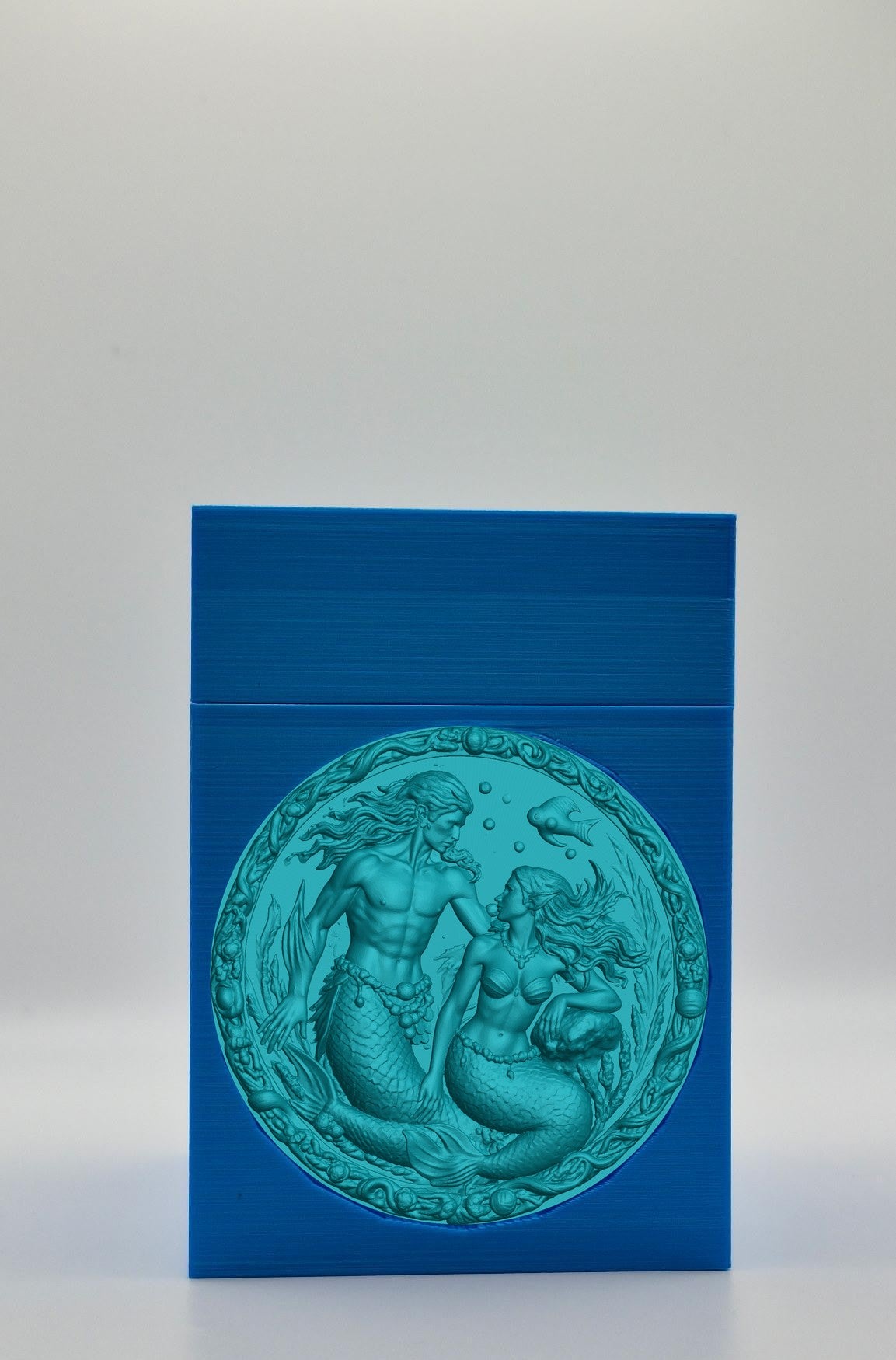 Merfolk Card Box — Blue