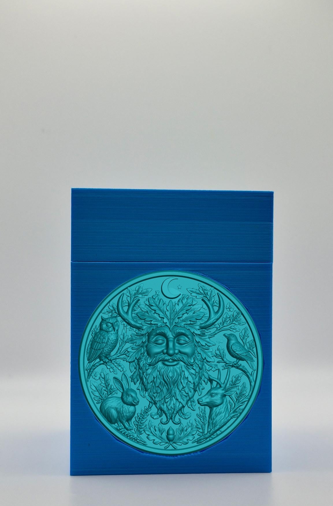 Tree Spirit Card Box — Blue