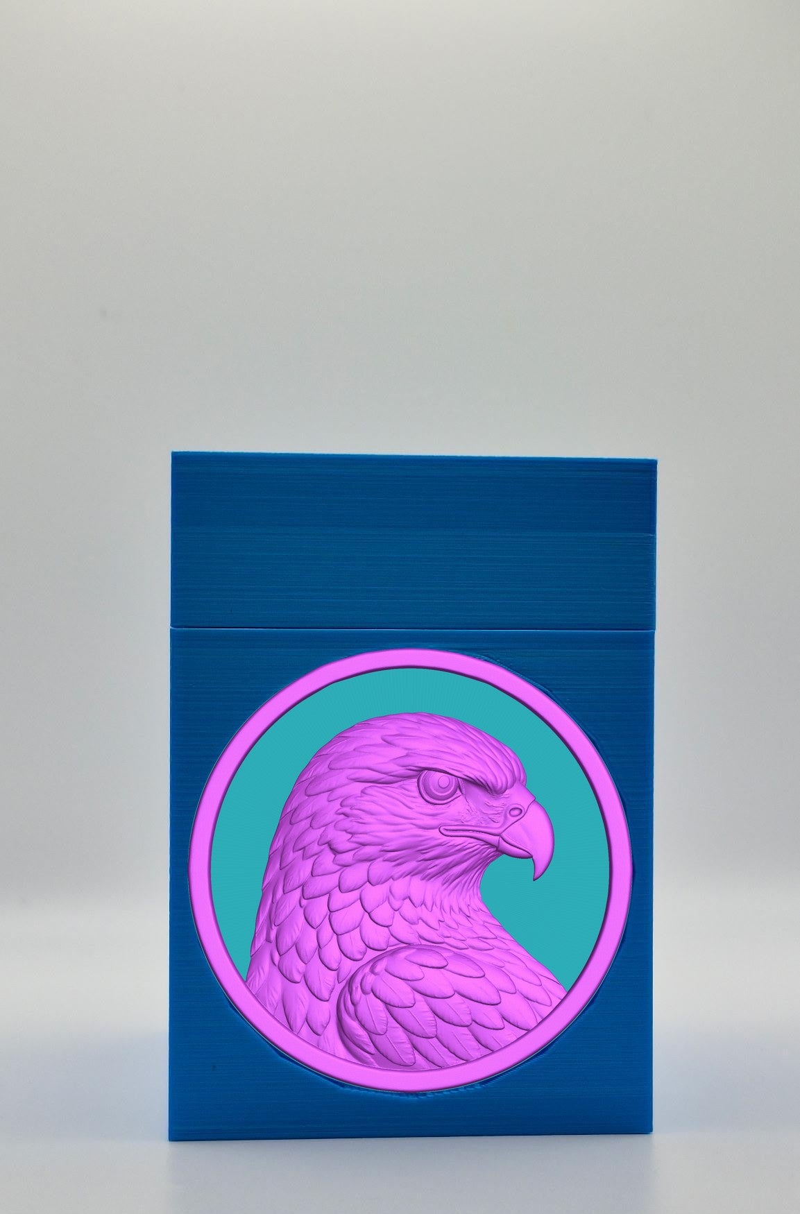 Eagle Card Box — Blue