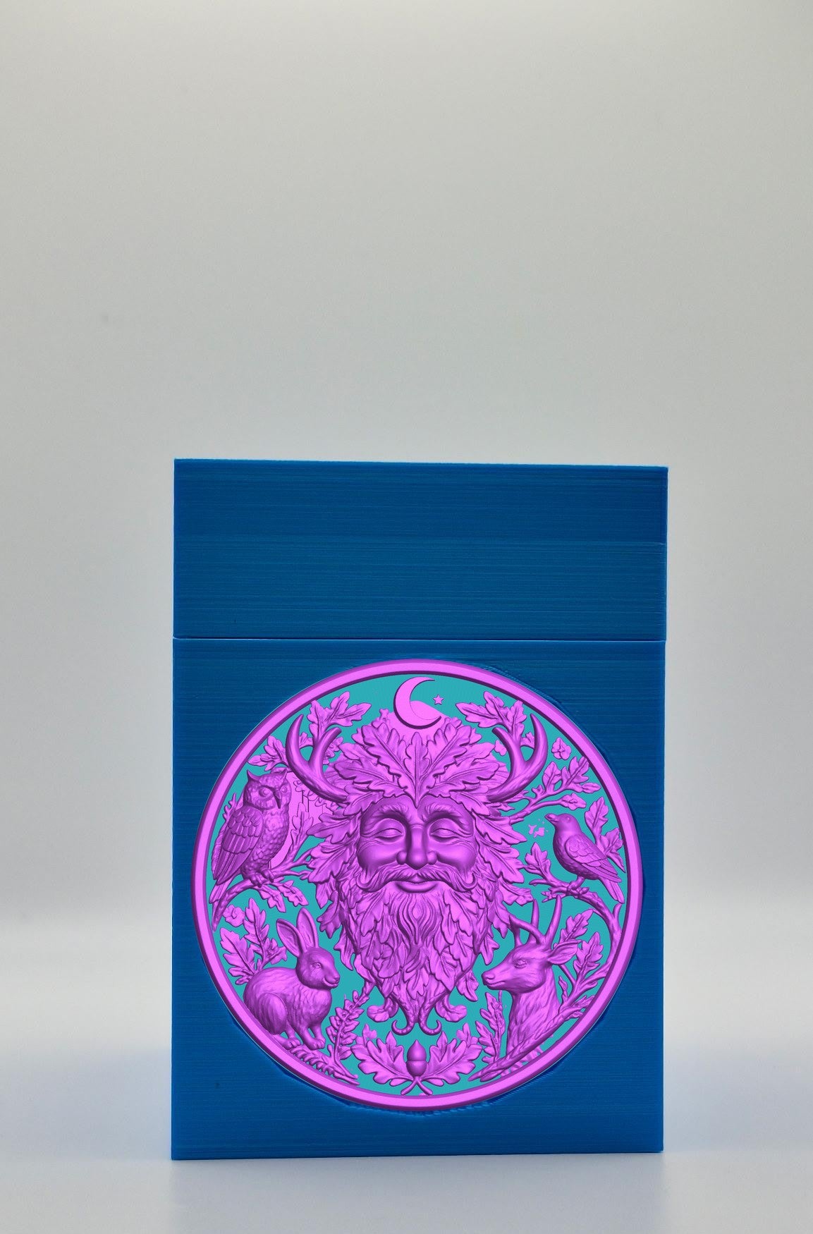 Tree Spirit Card Box — Blue