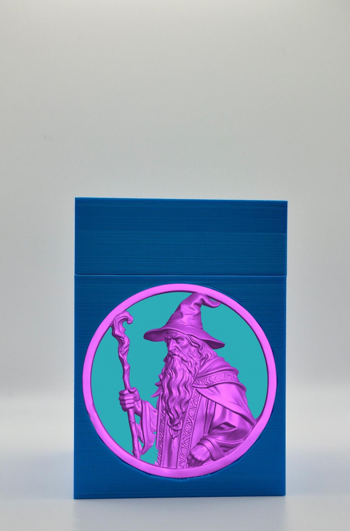 Wizard Card Box — Blue