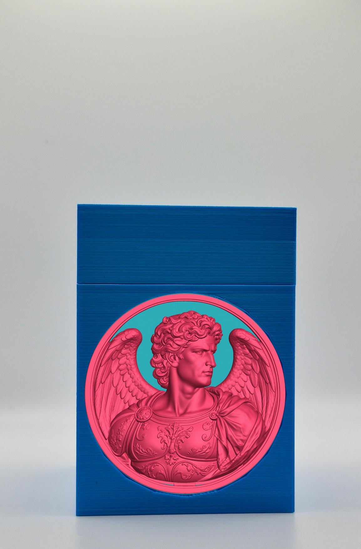 Angel Card Box — Blue