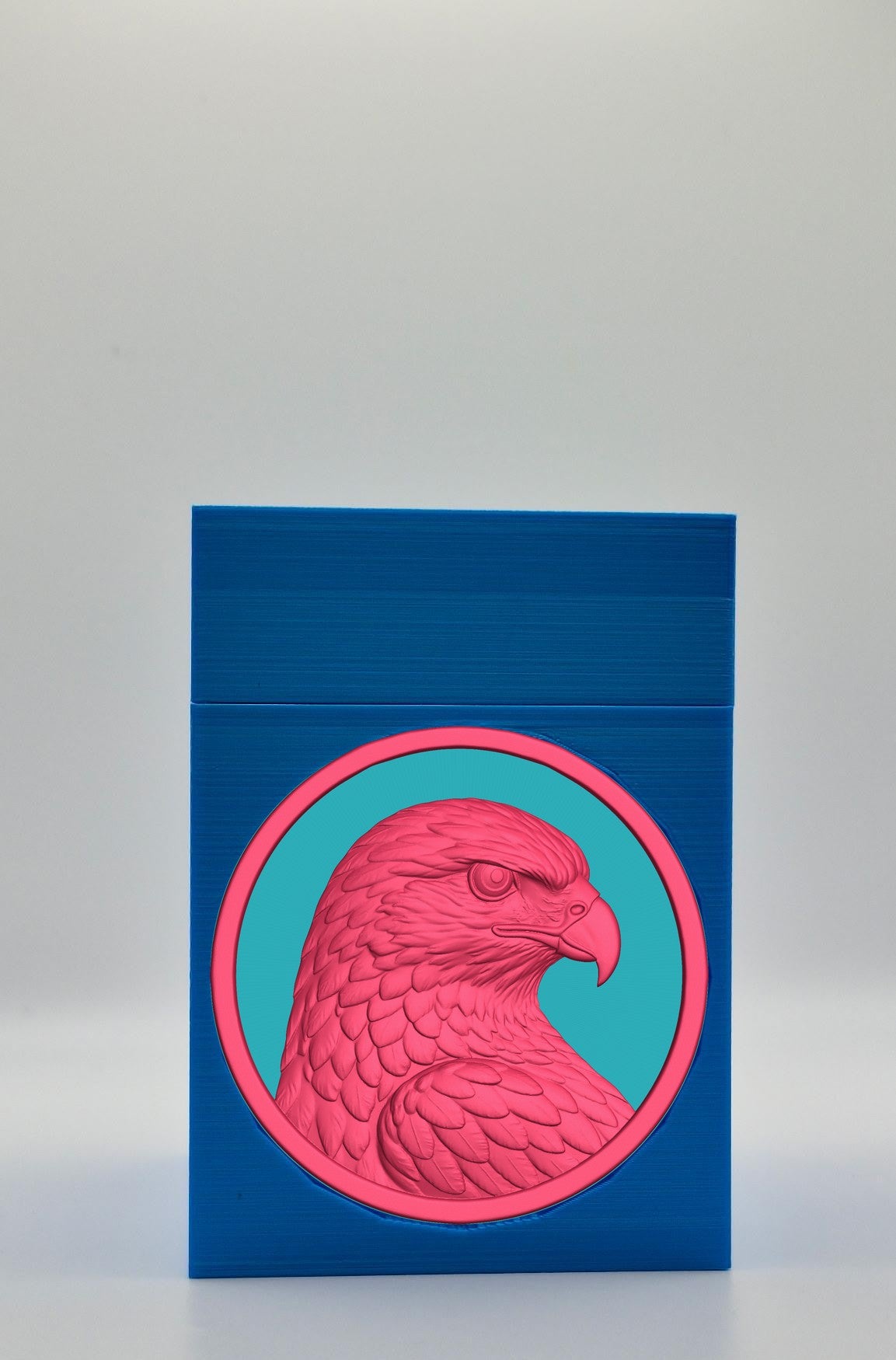 Eagle Card Box — Blue