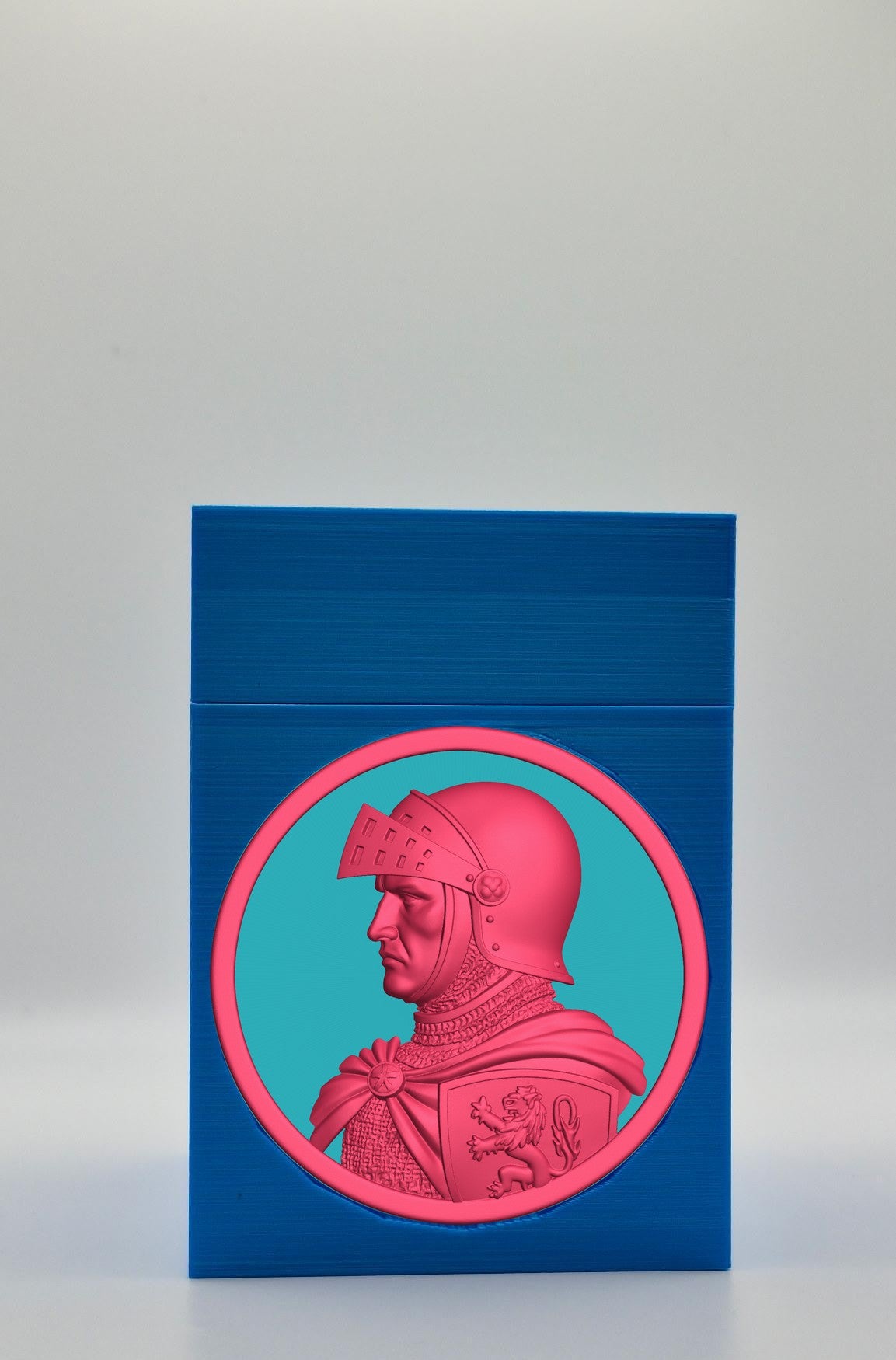 Knight Card Box — Blue