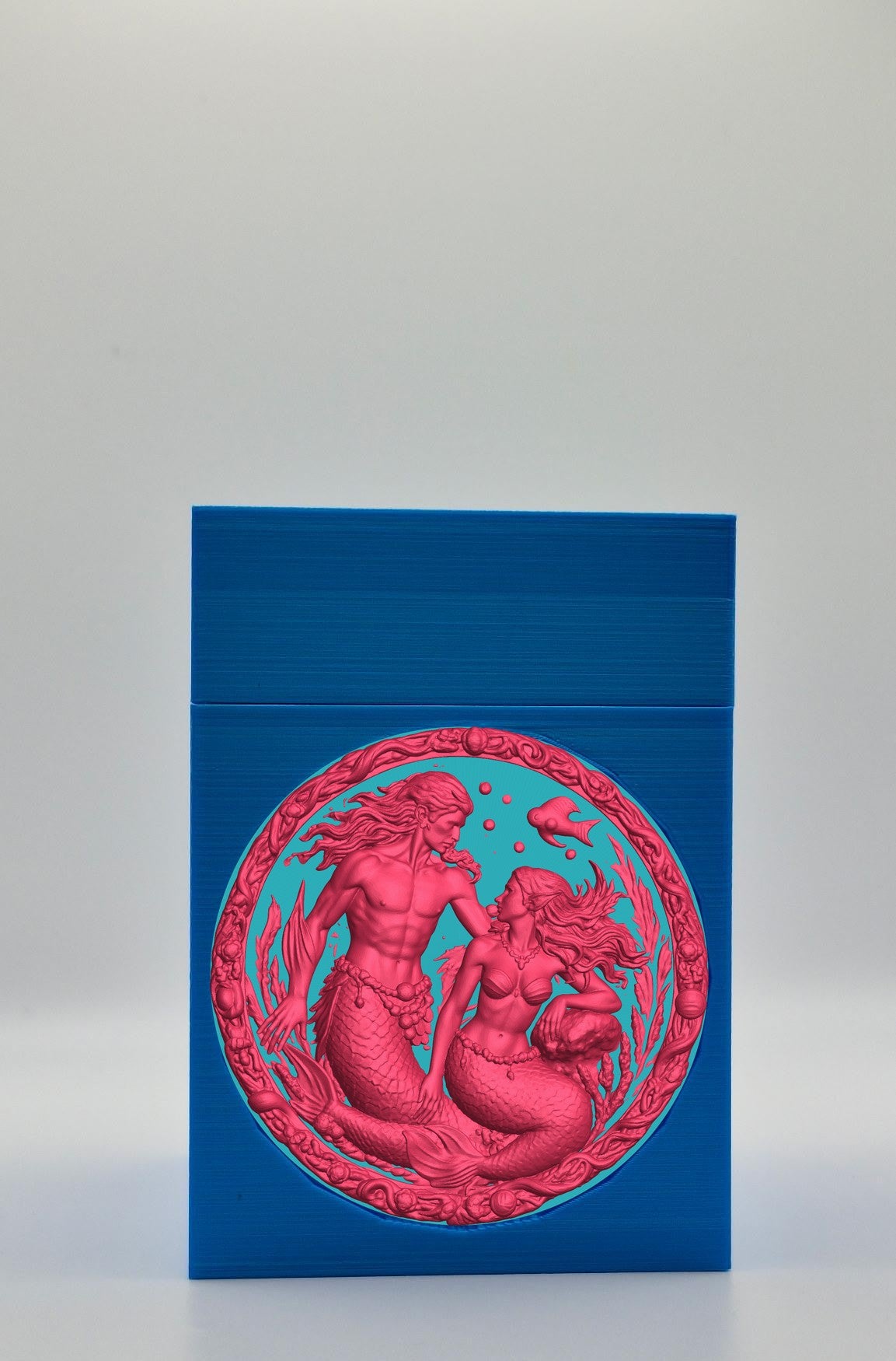 Merfolk Card Box — Blue