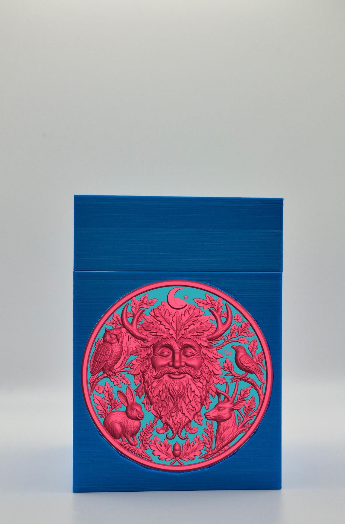 Tree Spirit Card Box — Blue
