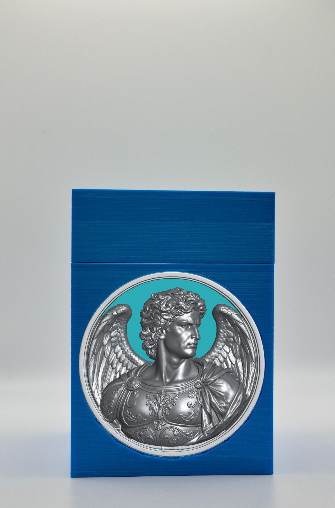 Angel Card Box — Blue