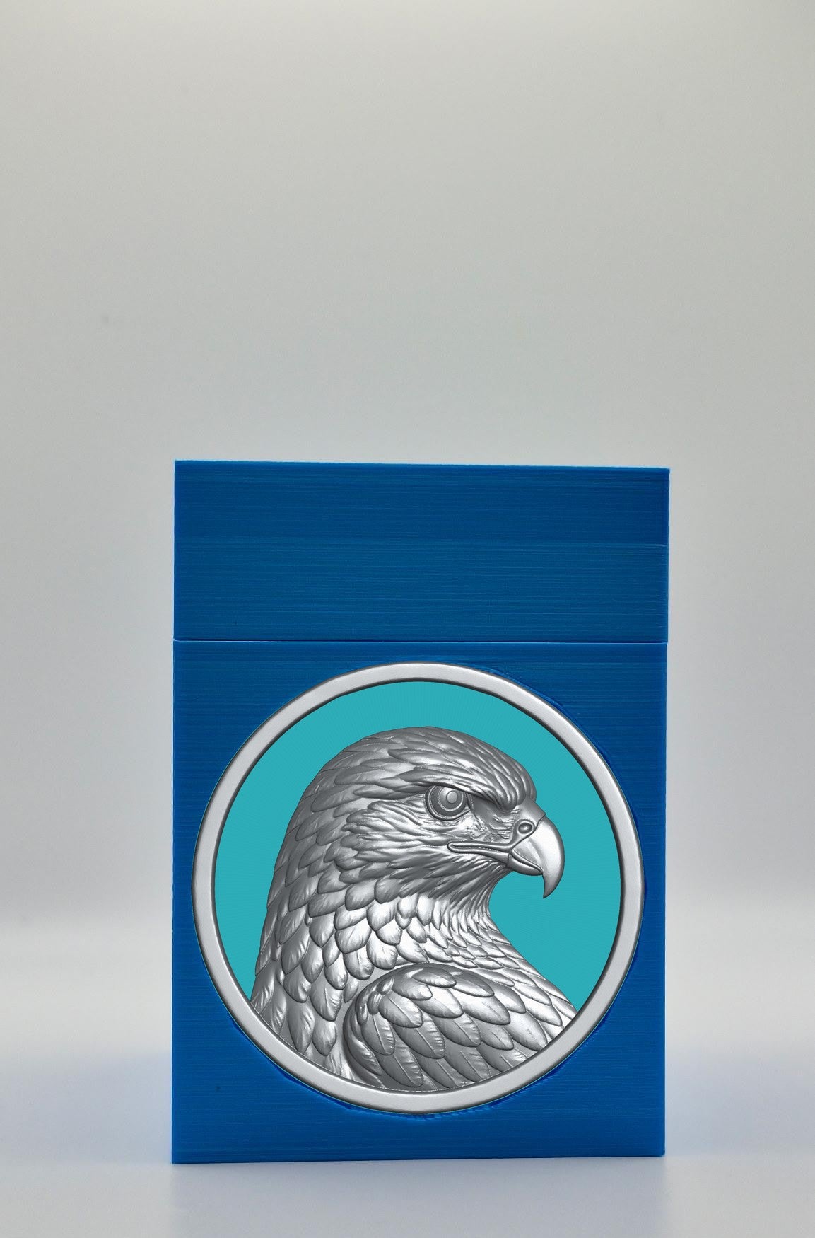 Eagle Card Box — Blue