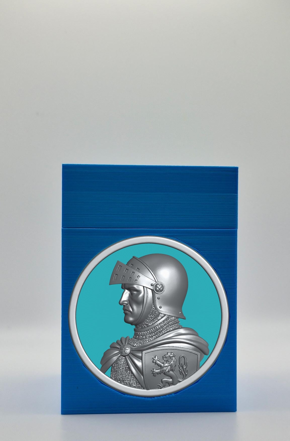 Knight Card Box — Blue