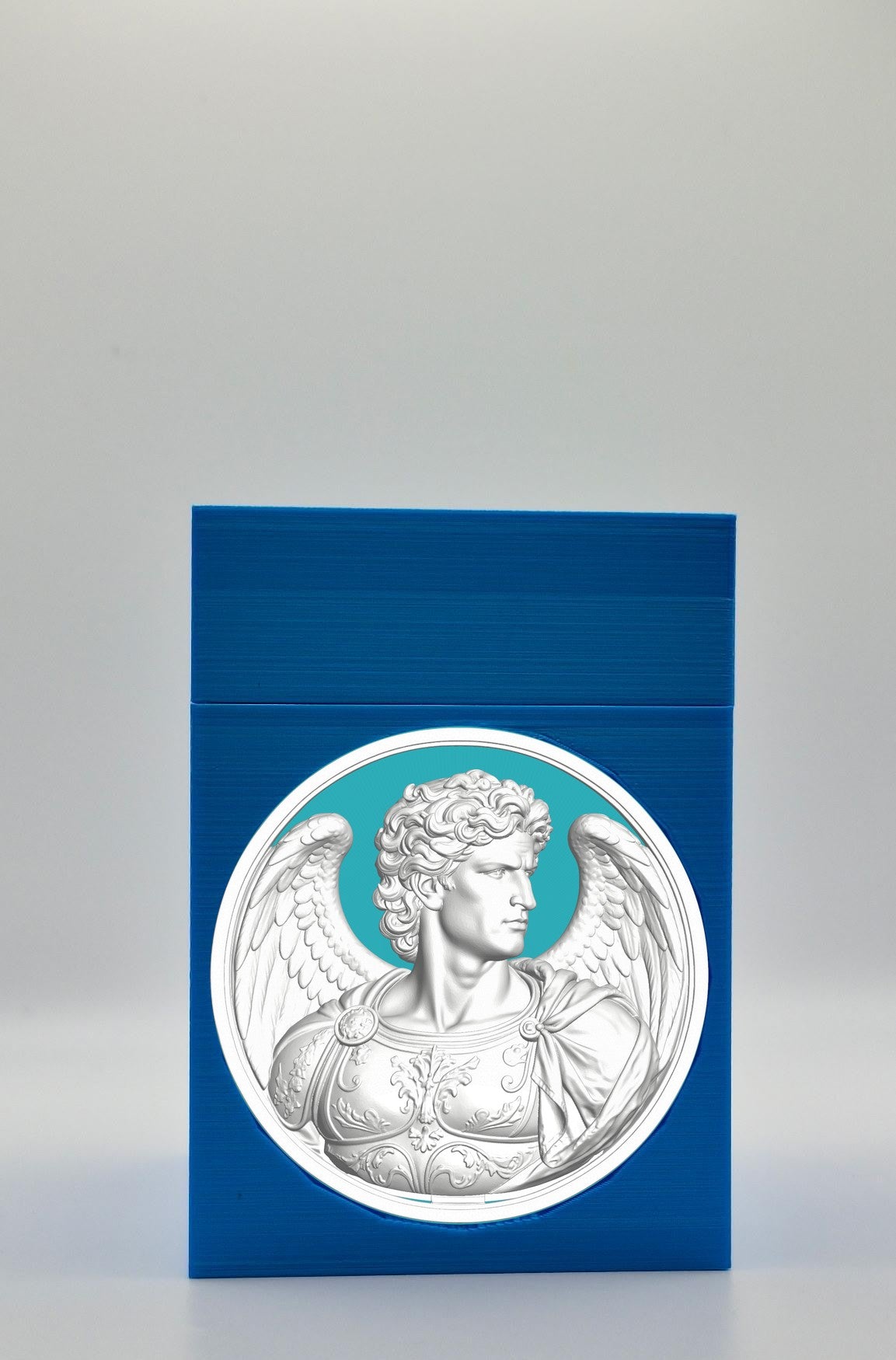 Angel Card Box — Blue
