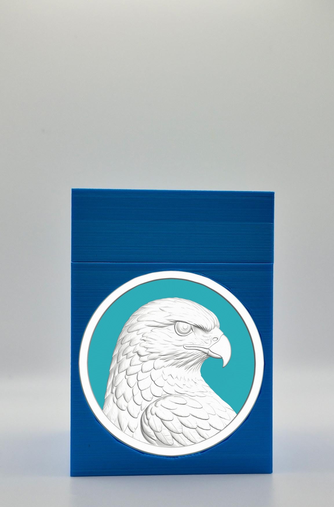 Eagle Card Box — Blue