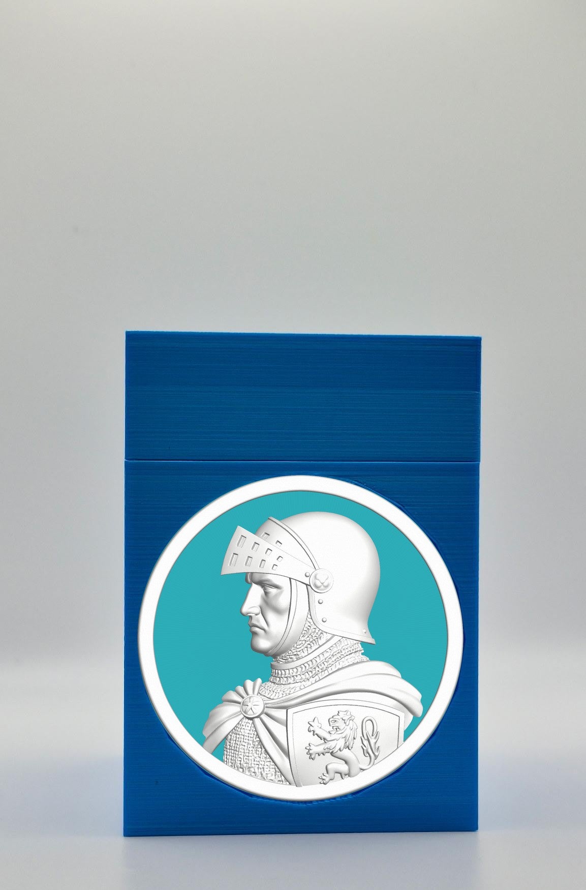 Knight Card Box — Blue