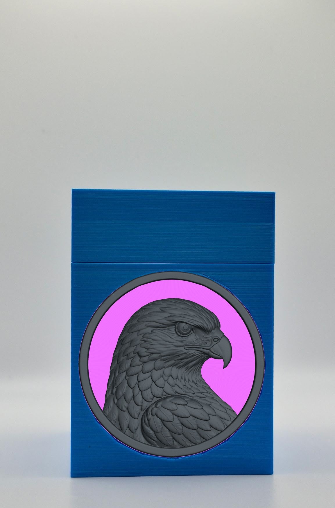 Eagle Card Box — Blue