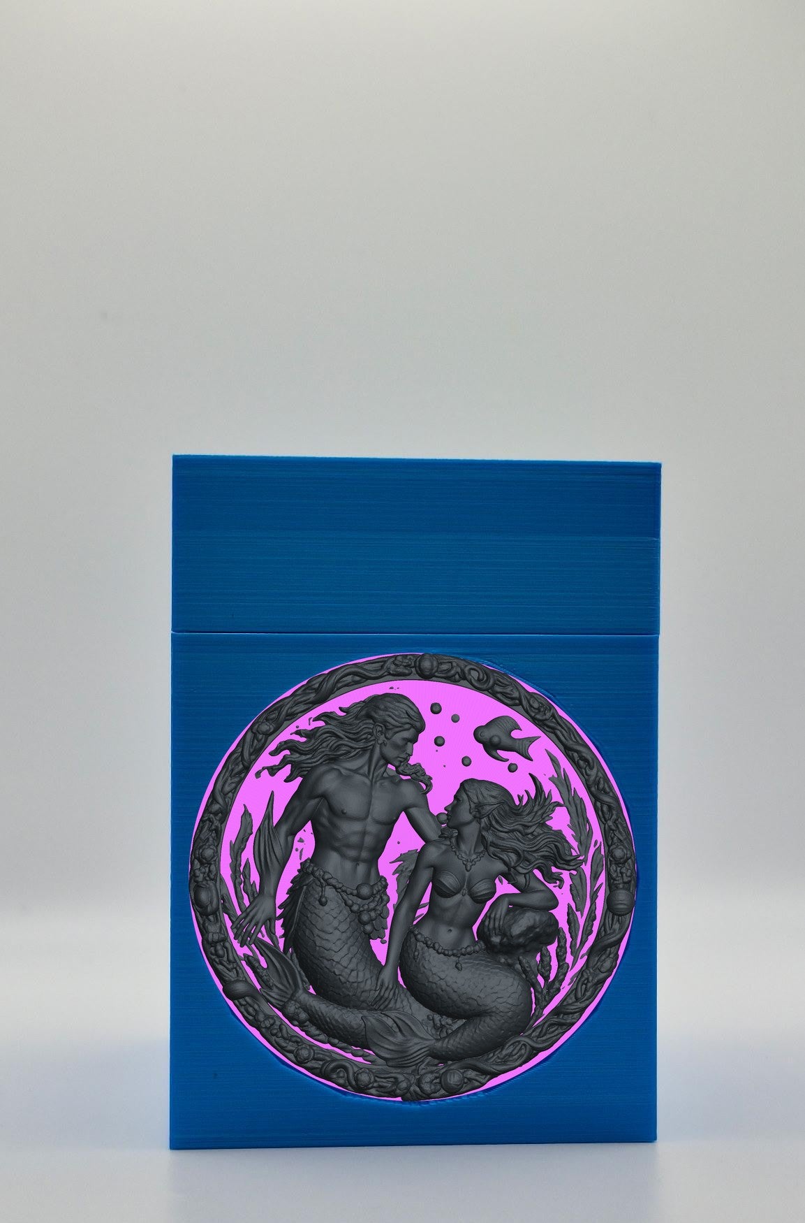 Merfolk Card Box — Blue