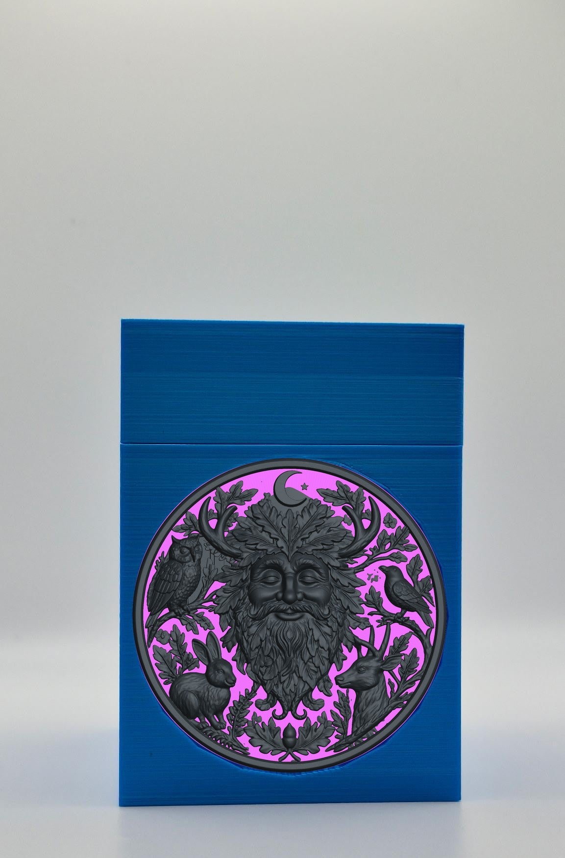 Tree Spirit Card Box — Blue