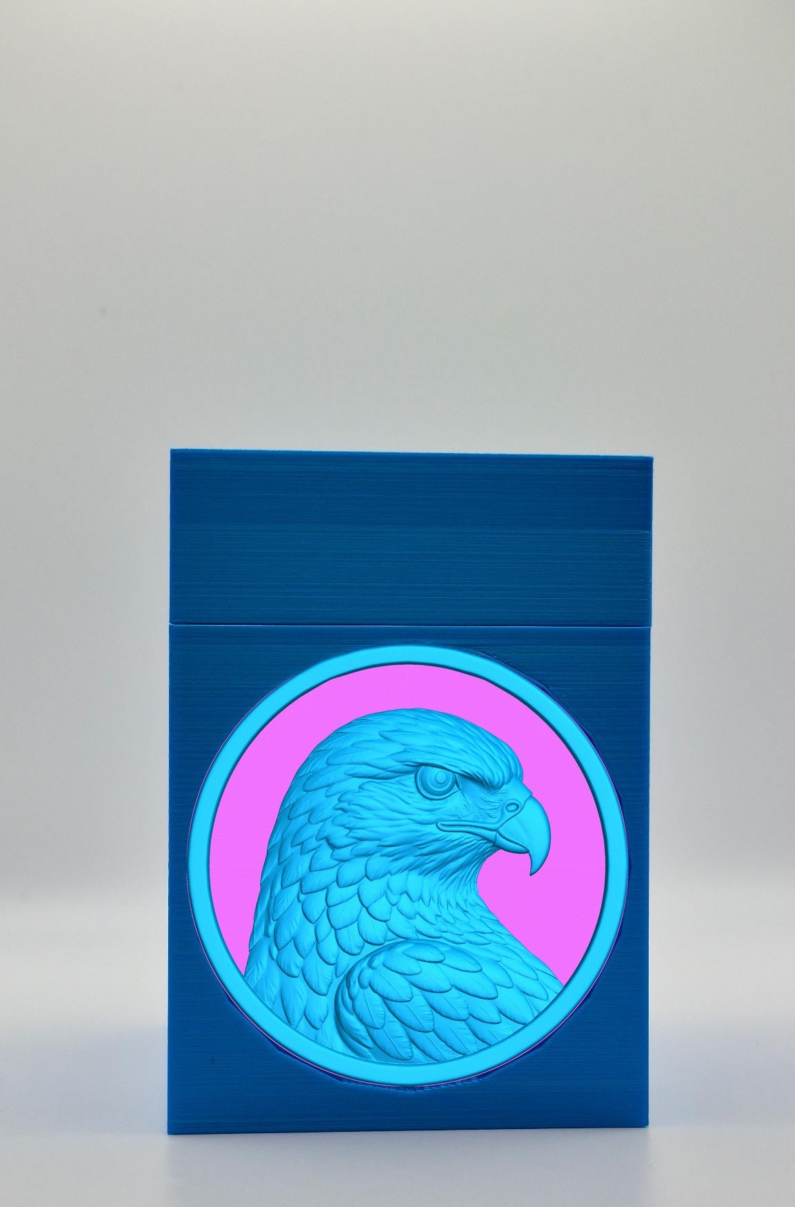 Eagle Card Box — Blue