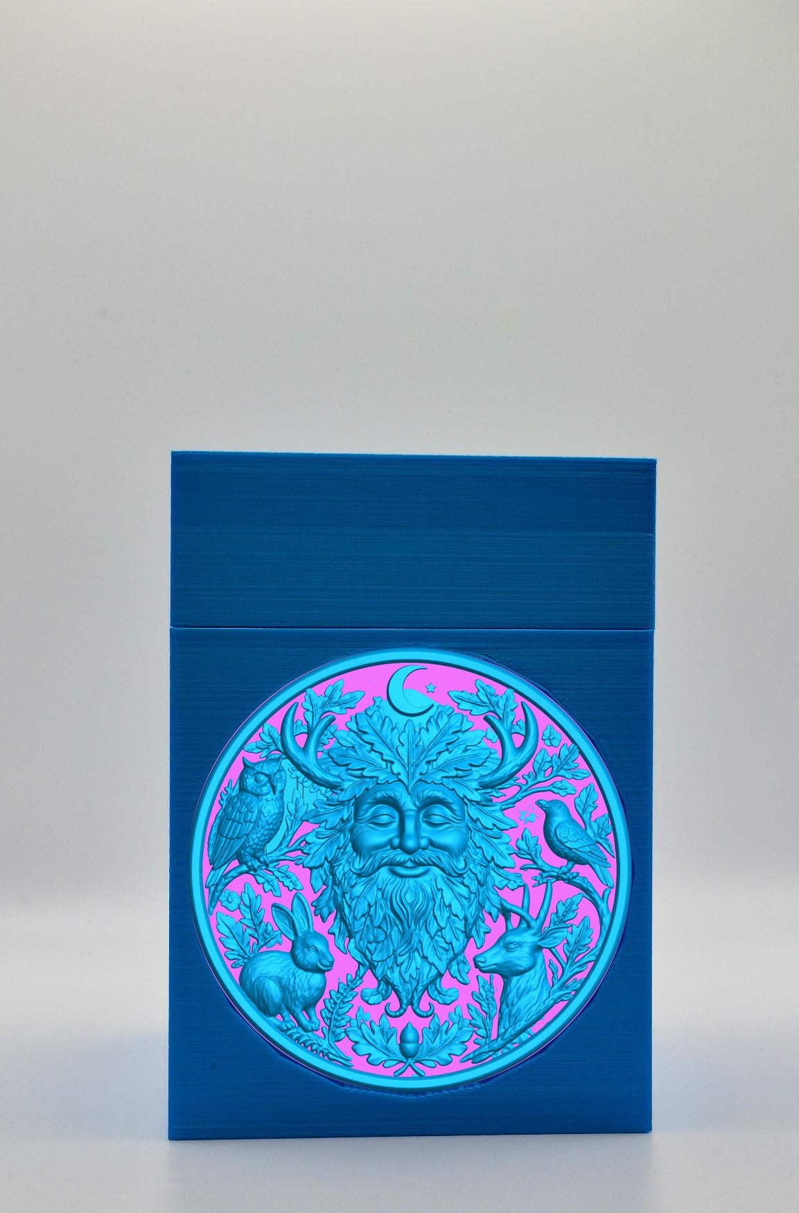 Tree Spirit Card Box — Blue