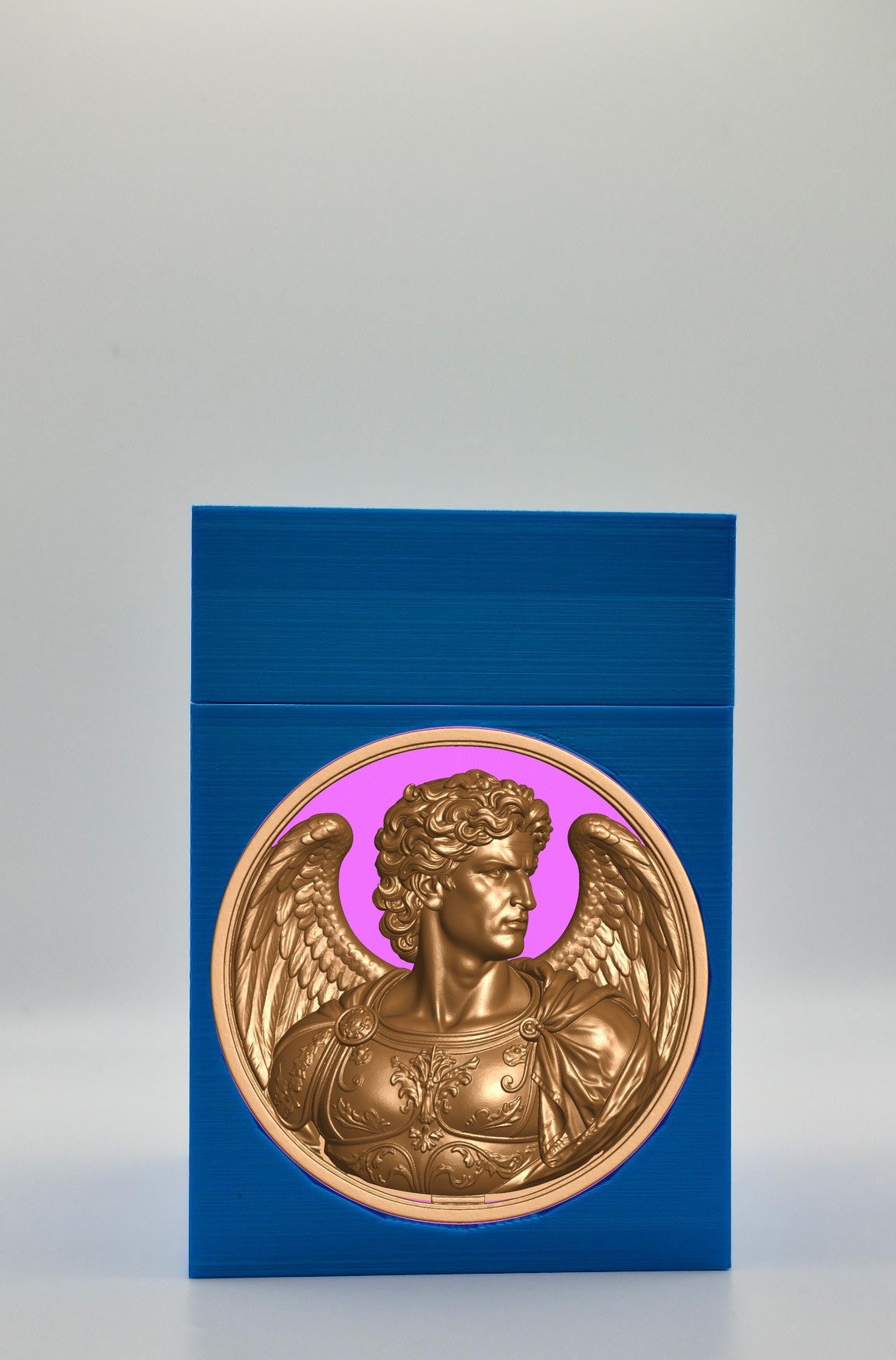 Angel Card Box — Blue