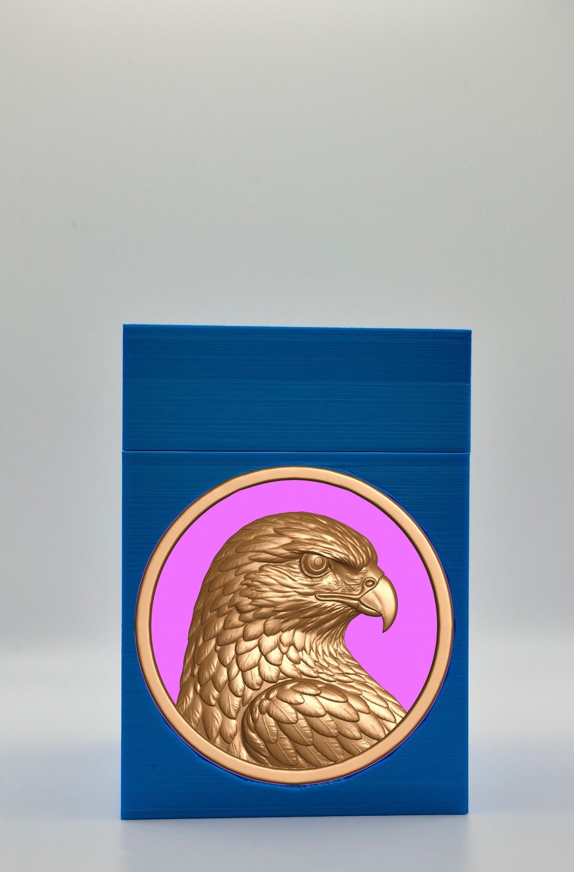 Eagle Card Box — Blue