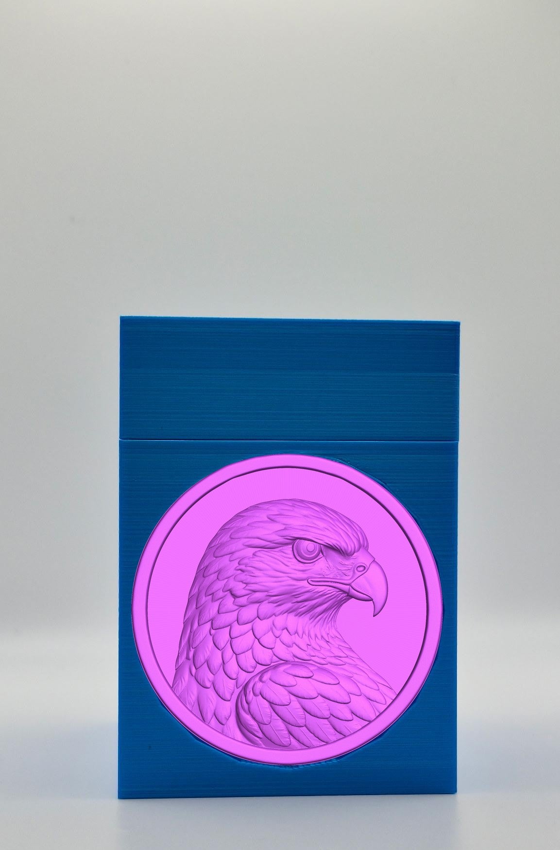 Eagle Card Box — Blue