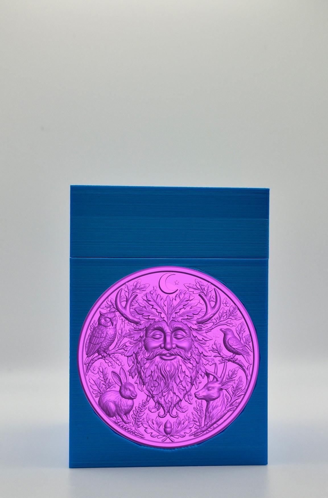 Tree Spirit Card Box — Blue