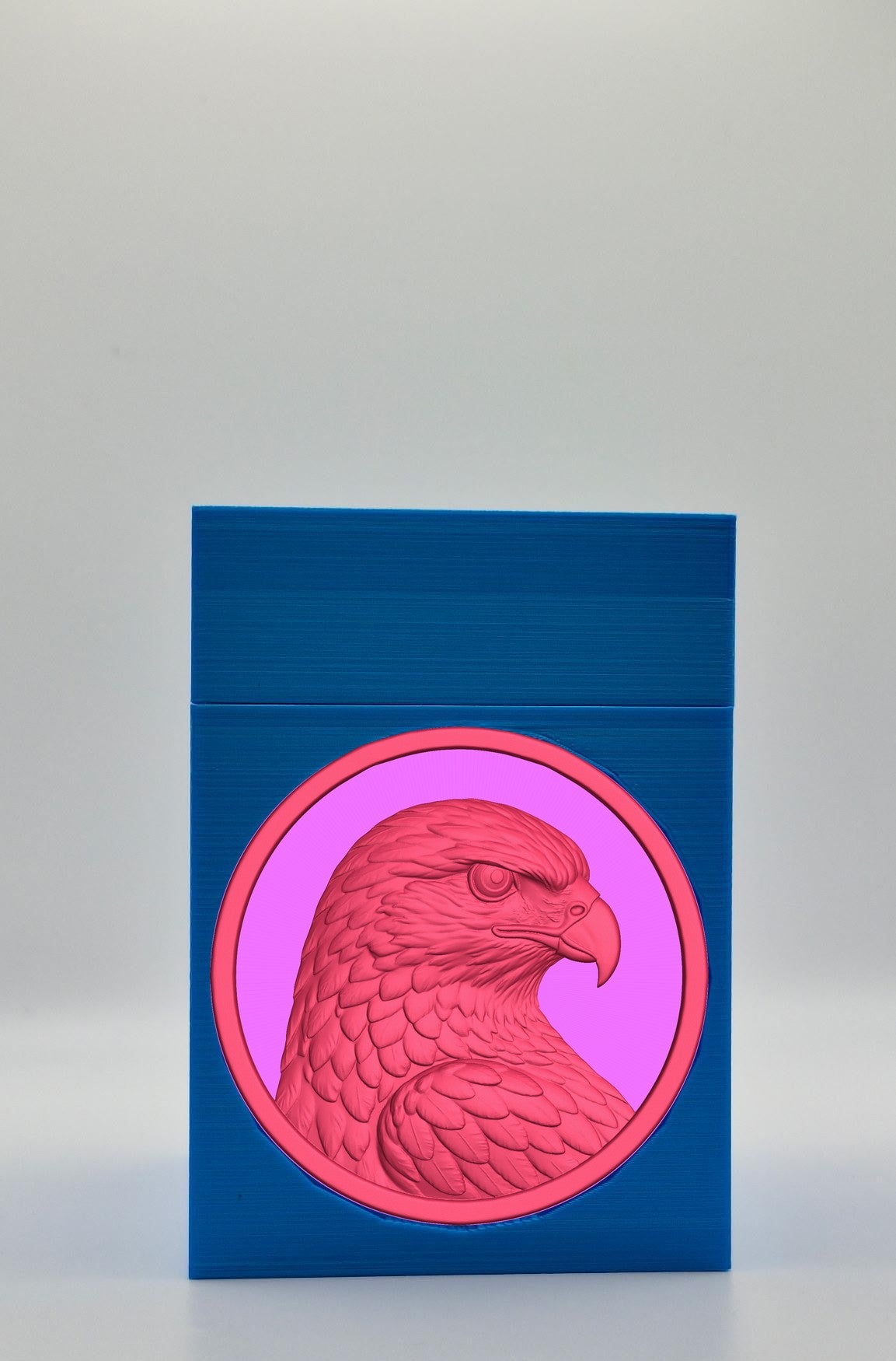 Eagle Card Box — Blue