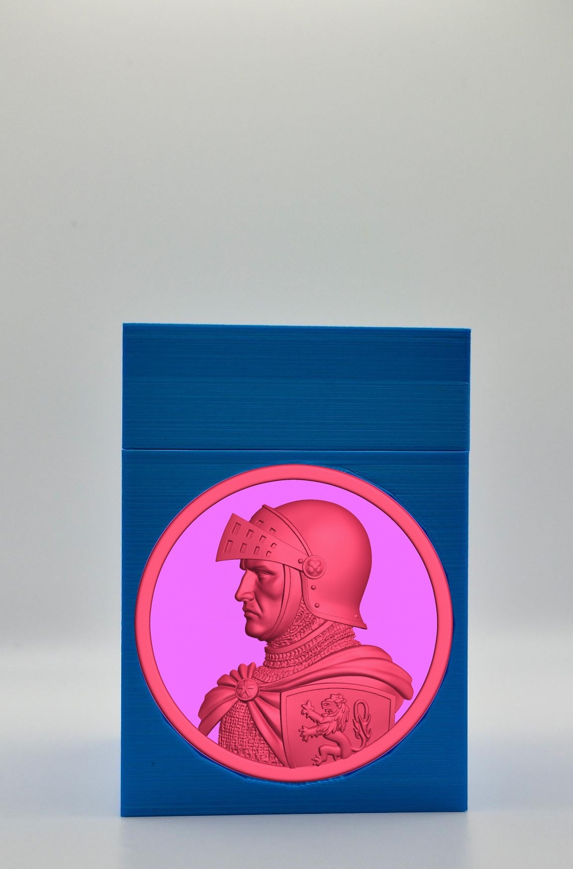 Knight Card Box — Blue
