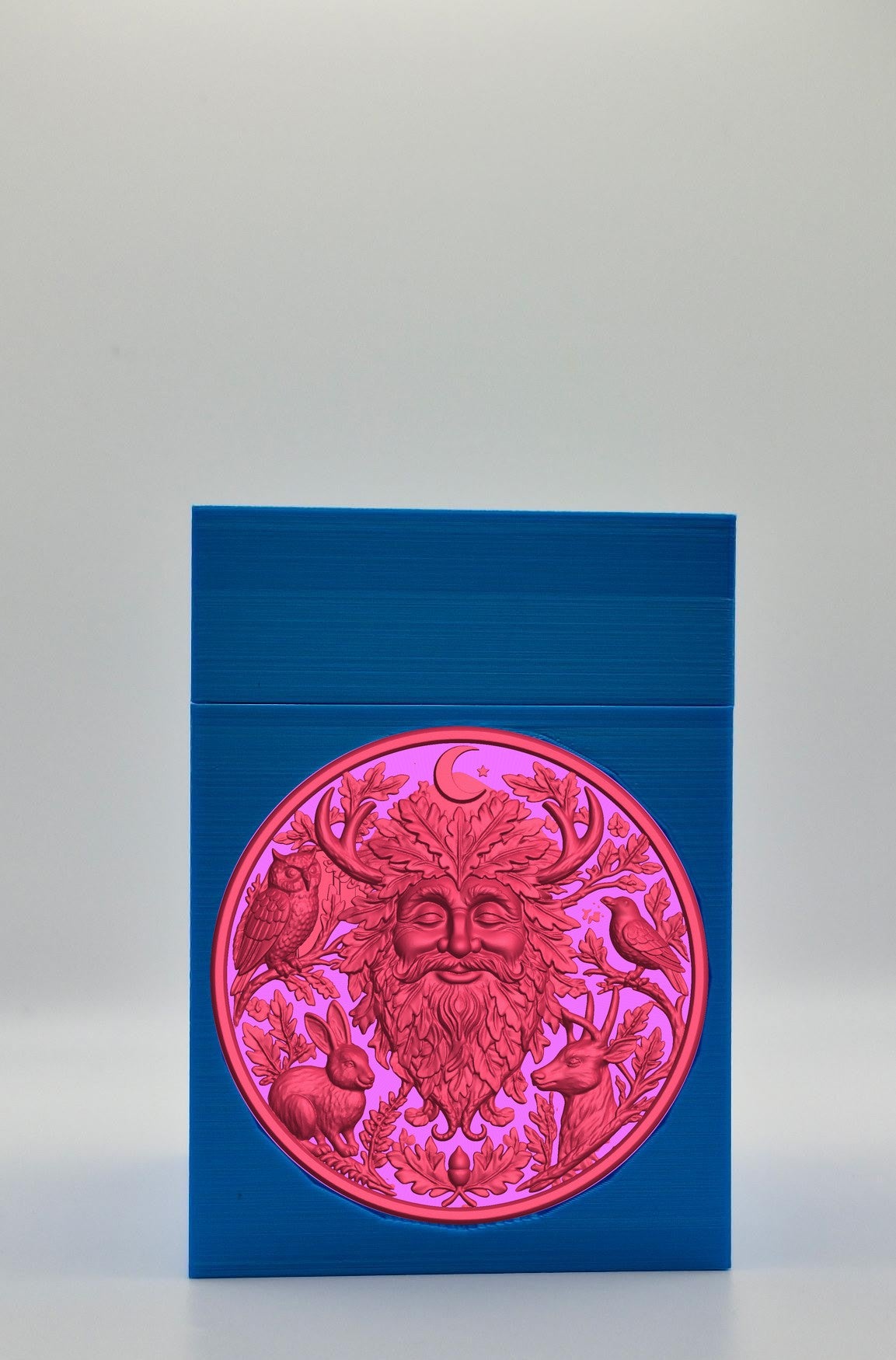 Tree Spirit Card Box — Blue