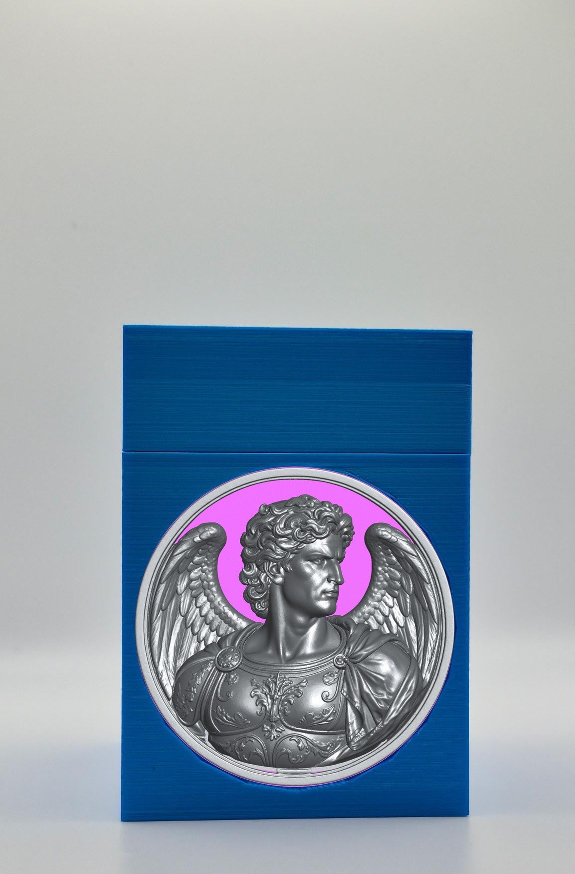Angel Card Box — Blue