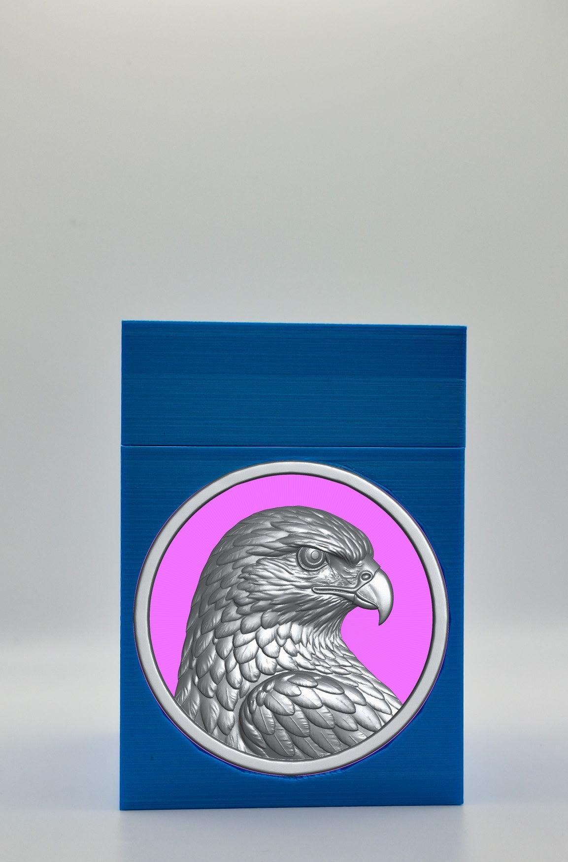 Eagle Card Box — Blue
