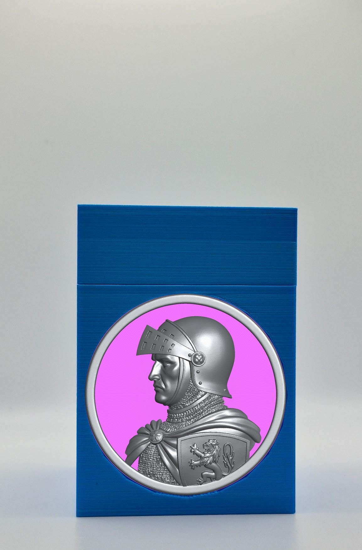 Knight Card Box — Blue