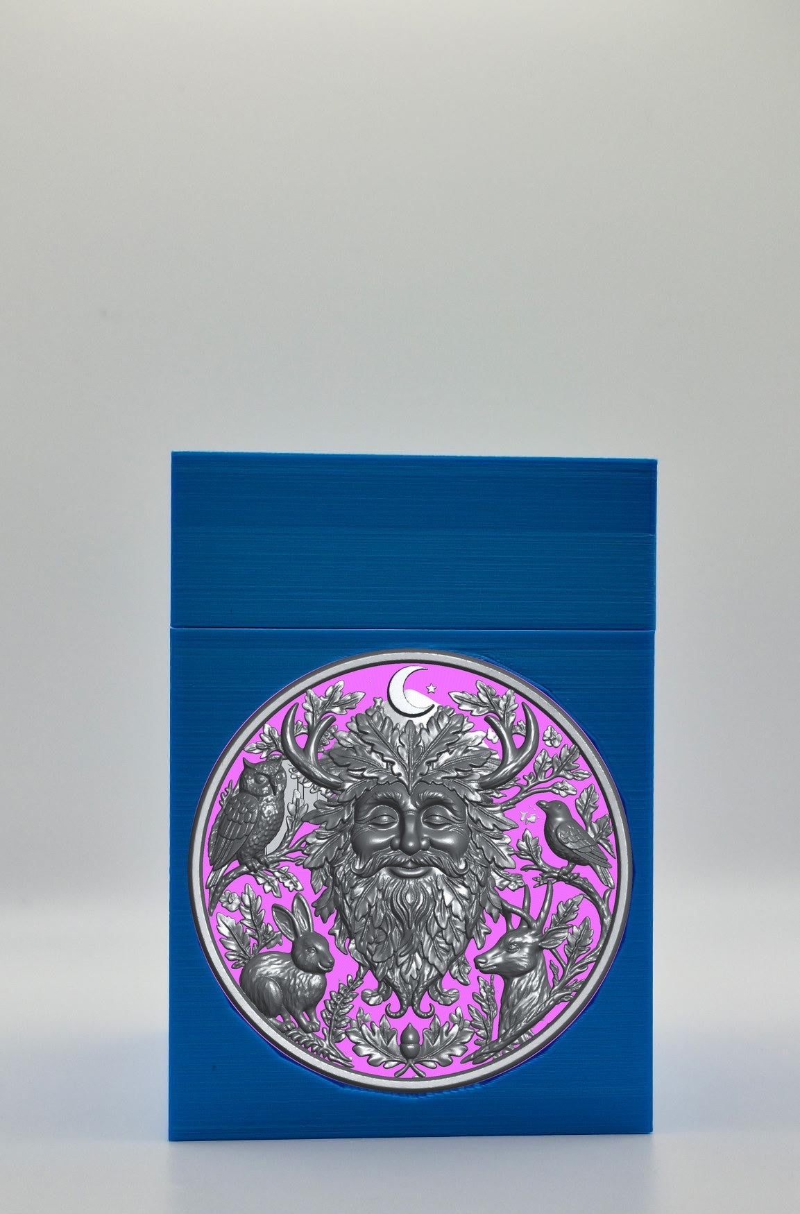 Tree Spirit Card Box — Blue