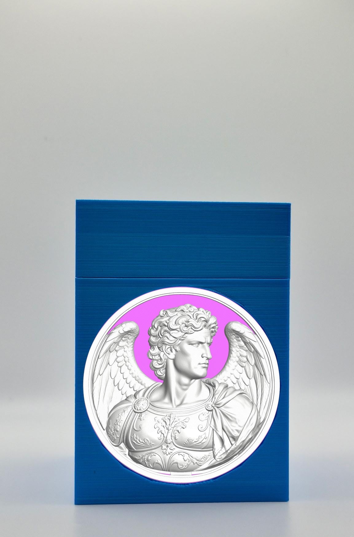 Angel Card Box — Blue