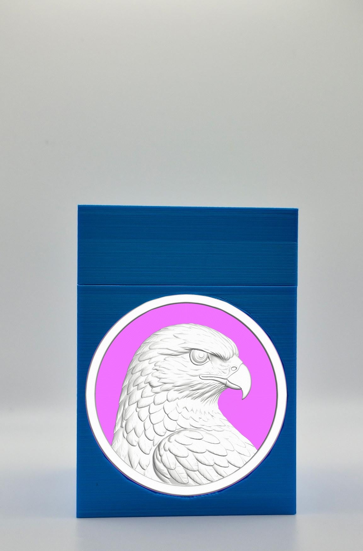 Eagle Card Box — Blue