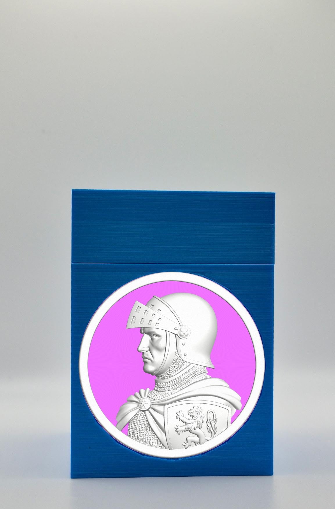 Knight Card Box — Blue