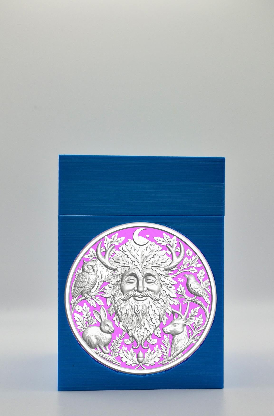 Tree Spirit Card Box — Blue
