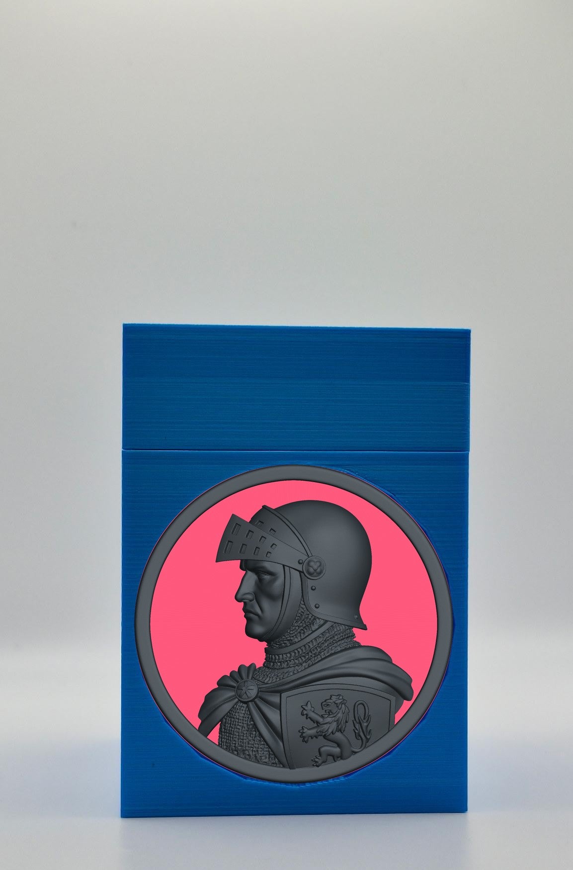 Knight Card Box — Blue