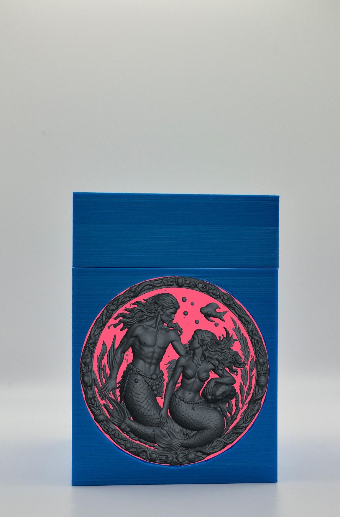 Merfolk Card Box — Blue