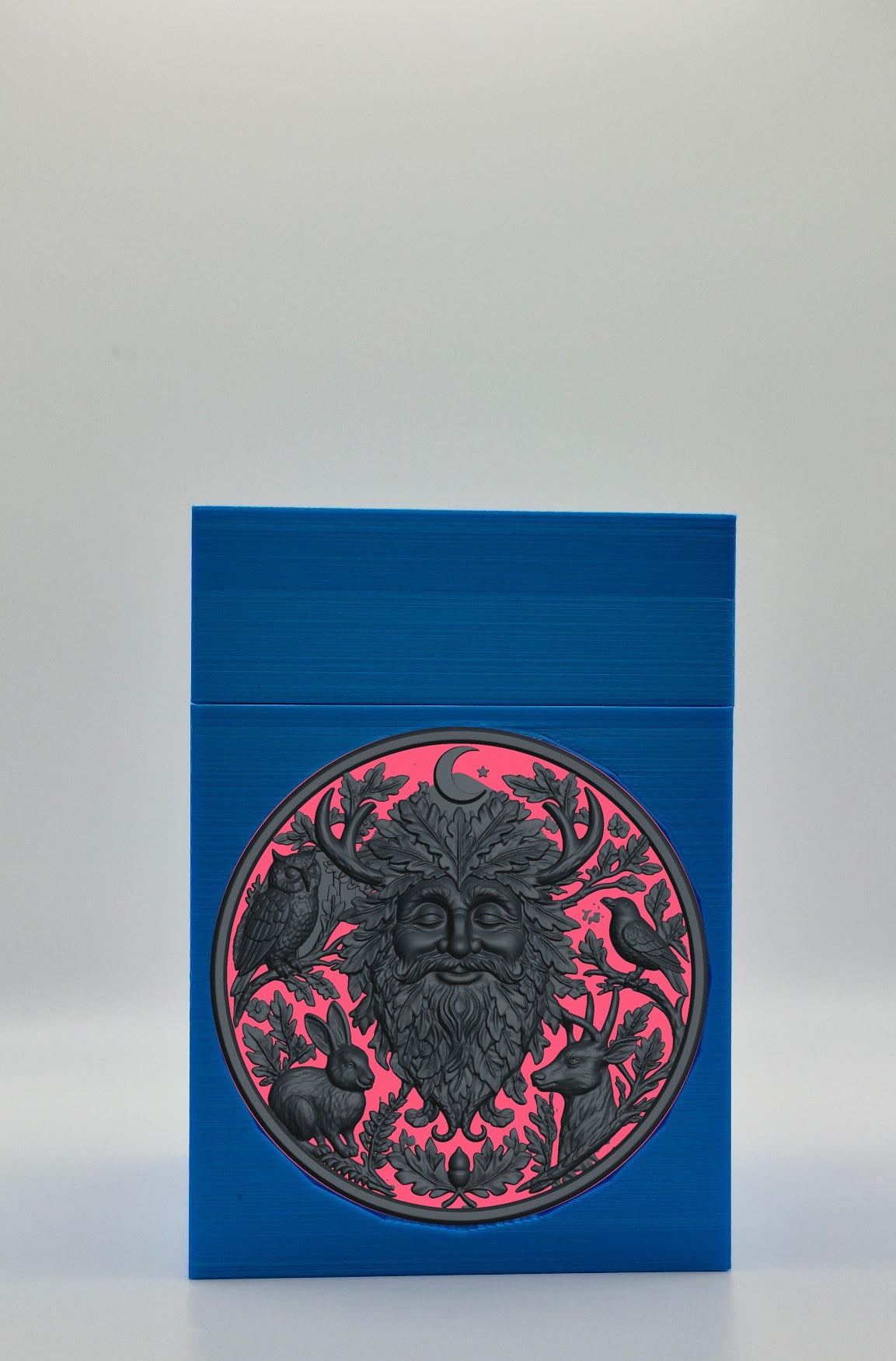 Tree Spirit Card Box — Blue
