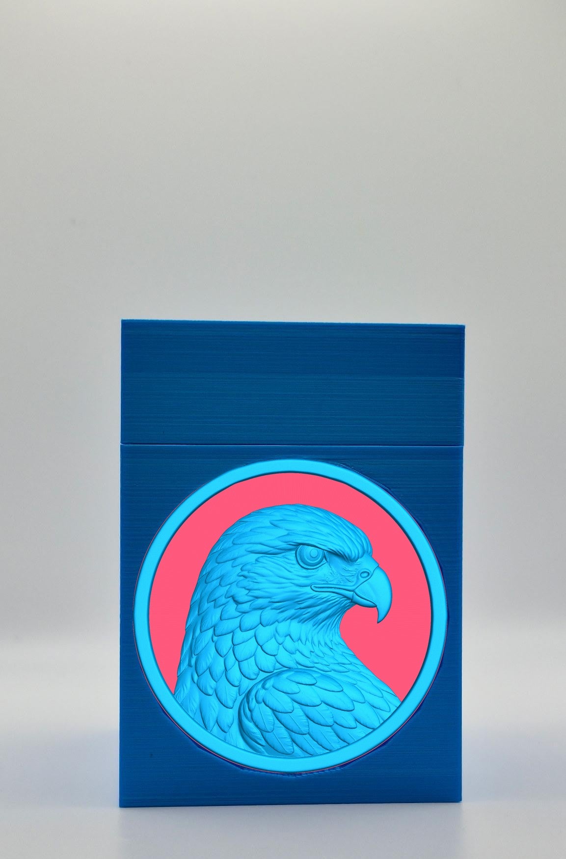 Eagle Card Box — Blue