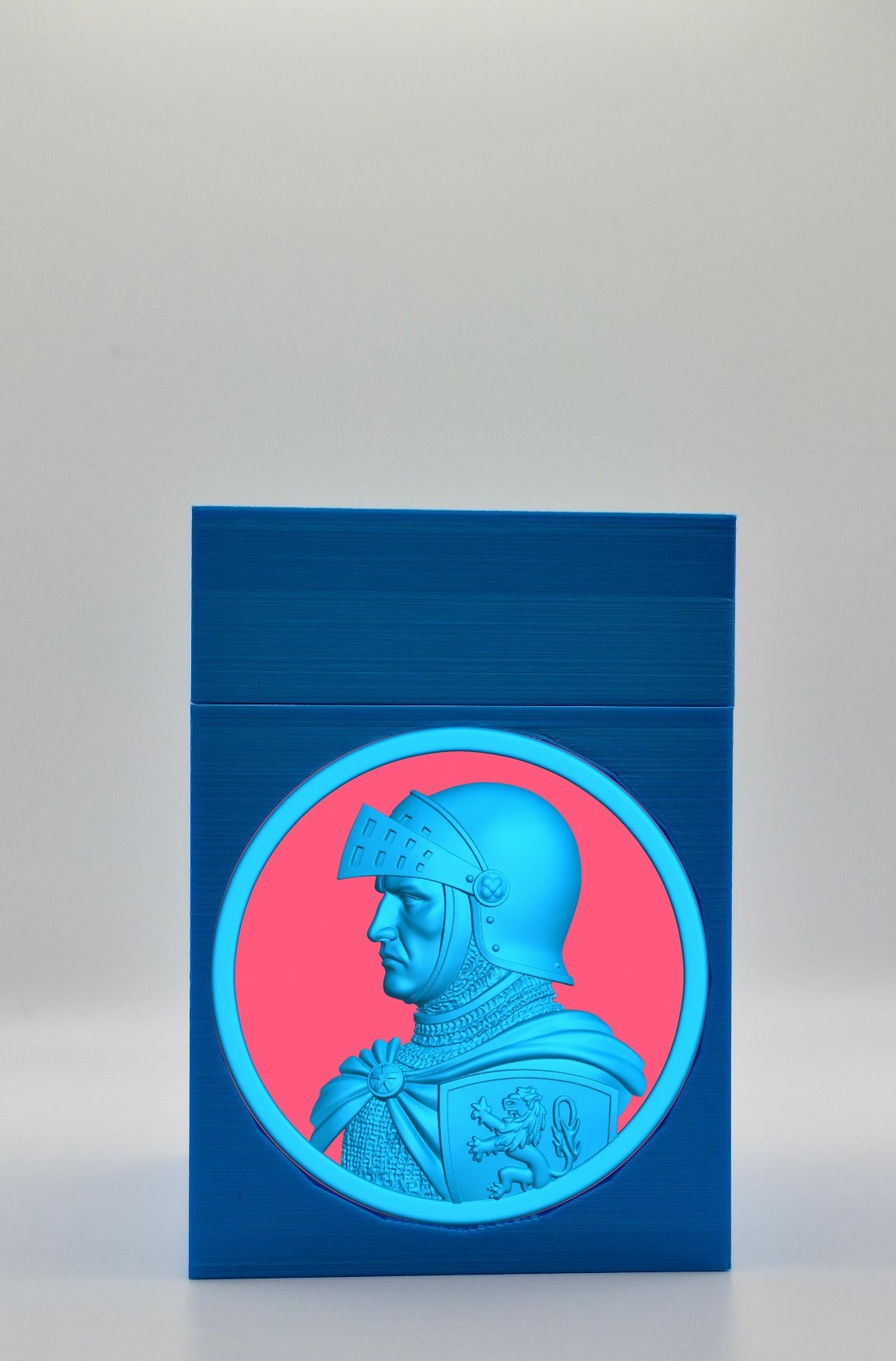 Knight Card Box — Blue
