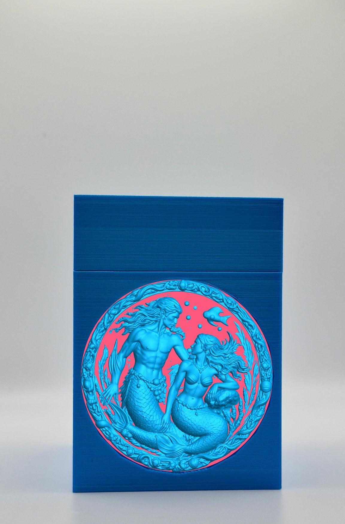 Merfolk Card Box — Blue